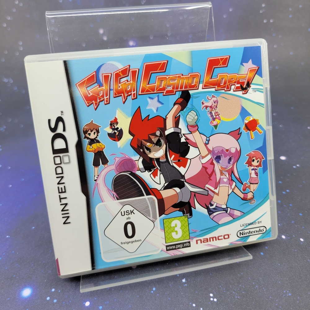 Go! Go! Cosmo Cops Nintendo DS Namco Bandai PAL EUR CIB Complete NTR-CP6P-EUR